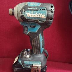 工具】Makita マキタ インパクトドライバー TD170D 18Vバッテリー 中古 