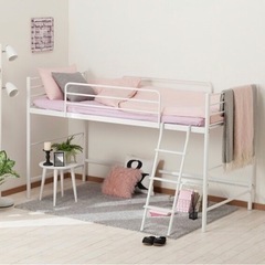 ニトリ商品　ミドルベッド(セパタN WH)