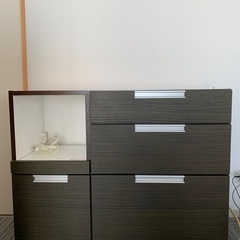 ☆簡易クリーニング済み  ニトリ 食器棚☆