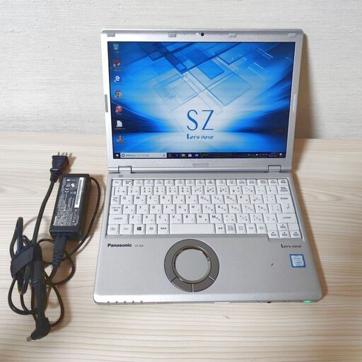 すぐ使えます。新品SSD256GB バッテリー持ち5時間 Panasonic Let's note SZ6 Core i5 メモリ8G Win10 Pro 64bit