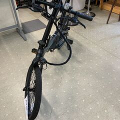 ◎電動アシスト折りたたみ自転車　ENDRAGWAY　CarbonAge　20インチ　カーボンブラック　充電用アダプタ付き◎