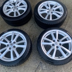 レクサス　gs 純正ホイール　スタッドレス