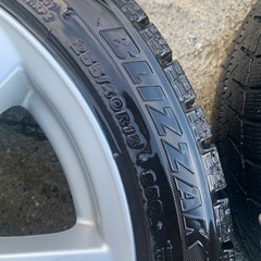 レクサス　gs 純正ホイール　スタッドレス