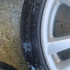 レクサス　gs 純正ホイール　スタッドレス