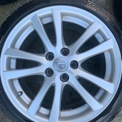 レクサス　gs 純正ホイール　スタッドレス