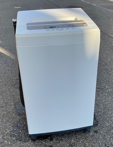 【RKGSE-865】特価！アイリスオーヤマ/5kg/全自動洗濯機/IAW-T502EN/中古/2020年製/当社より近隣地域無料配達