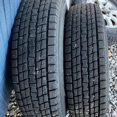 パジェロミニ スタッドレスタイヤ三菱純正ホイール付