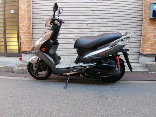 ◎セル始動♪KYMCOレーシング125Fi