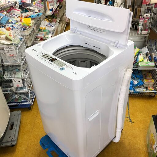 2022年製　ハイセンス 全自動洗濯機 HW-T45D （4.5Kg）