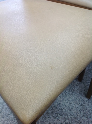 朝日木工製テーブル ブラウン ダイニング5点セット【9650003】