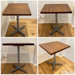 カフェテーブル ダイニングテーブル 1脚 天然木 大阪 引き取り限定