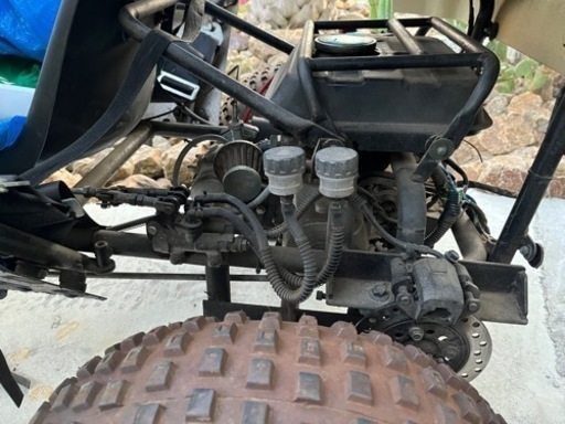 ATV ビッグフット　エンジン実動　訳あり　50cc 車体　バギー　小型特殊 ATV ビッグフット エンジン実動 訳あり 50cc 車体 バギー 小型特殊