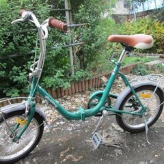 折りたたみ自転車屋内保管品