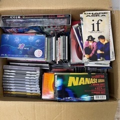 1990年代CD &シングルCD 段ボール一箱分