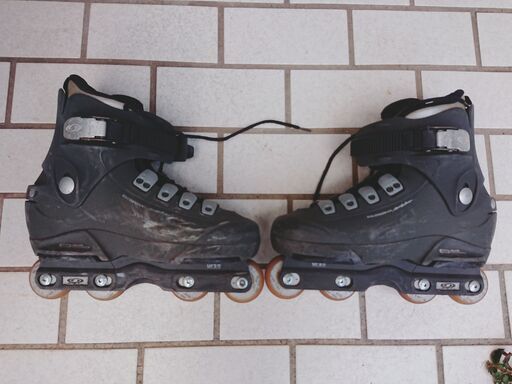アグレッシブ インラインスケート サロモン アーロンプロモデル 26cm