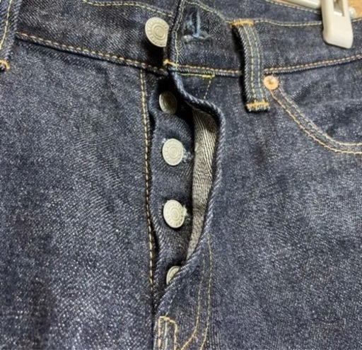 【程度良好】桃太郎ジーンズ ワンウォッシュデニム 岡山製 W32 程度良好】桃太郎ジーンズ ワンウォッシュデニム 岡山製 W32