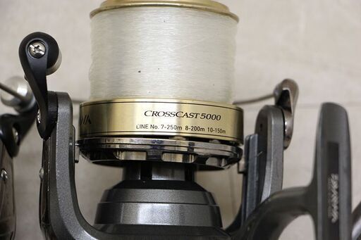DAIWA スピニングリール CROSSCAST5000 2個まとめて (P1494skmY)