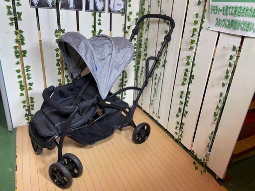 【愛品館八千代店】Nebio 2人乗りベビーカー