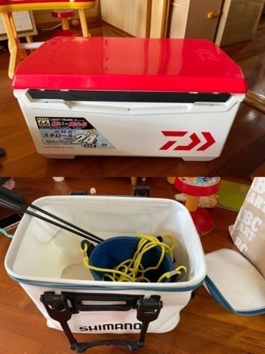 釣り箱24L釣りタックルボックス、釣りバケツバッカン
