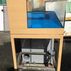 中古アクリル水槽　W850×D600×H450