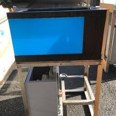 中古アクリル水槽　W850×D600×H450