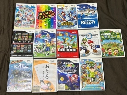 Wii ソフトまとめ売り