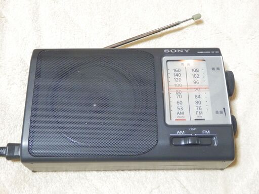 ❤️動作品❤️SONY❤️ICF-801★ポータブルラジオ★ワイド FM/AM★