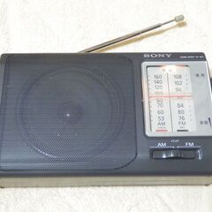 ❤️動作品❤️SONY❤️ICF-801★ポータブルラジオ★ワイド FM/AM★