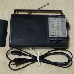 ❤️動作品❤️SONY❤️ICF-801★ポータブルラジオ★ワイド FM/AM★