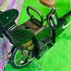 Ⅱ 4408 新品長生き8.9A 新品日本製タイヤ 子供乗せ電動自転車 3人