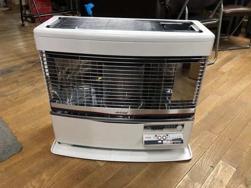2021年製 トヨトミ/TOYOTOMI 煙突式 石油 ストーブ HR-650K 中古美品 コンクリート27畳/木造17畳