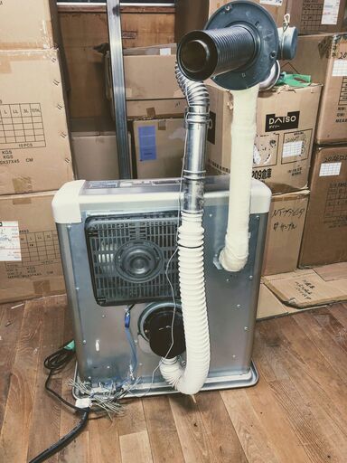 サンポット 煙突式ストーブ 2021年製 KSH-483KL A 木造13/コンクリート