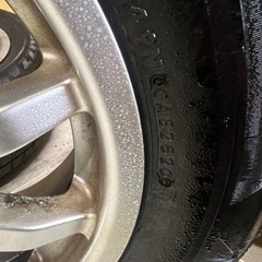 ブリヂストン　VRX2 バリ溝　8-9分　1シーズン　20年製　195/65r15 プリウスなど