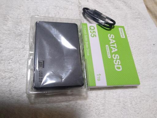 [新品] 外付けSSD1TB (仕様変更バラ売り可能)