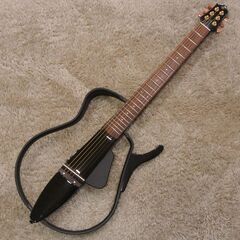YAMAHA サイレントギター　SLG100S BL 美品　ケー...