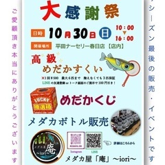 今シーズン最後の特大イベント開催です‼️