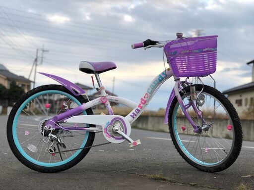ハードキャンディ  子供用自転車 hard candy girls collection イオンバイク　22インチ .訳アリ