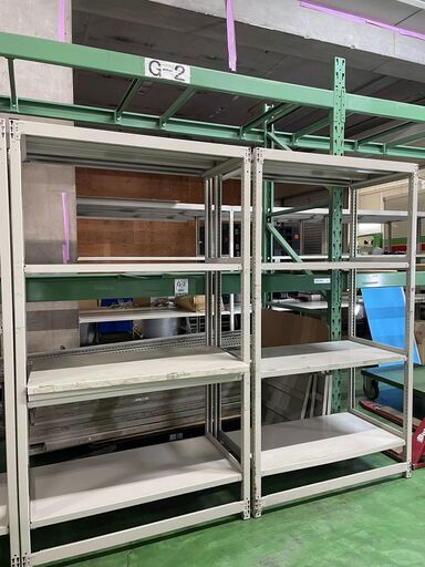 スチールラック3段　2セット　業務用品　未解体