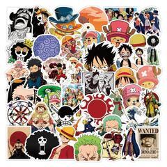 50枚 FOR ワンピース ONE PIECE △ ステッカー ...