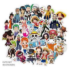 48枚 FOR ワンピース ONE PIECE △ ステッカー ...