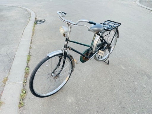 乗って帰れます❗️レトロ自転車 アンティーク 配送可能‼︎ K10027