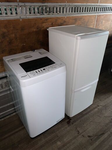 ※直接引き取り歓迎・冷蔵庫・洗濯機・セット・Hisense・Panasonic