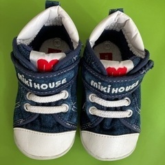 子供靴13cm ミキハウスmikihouse