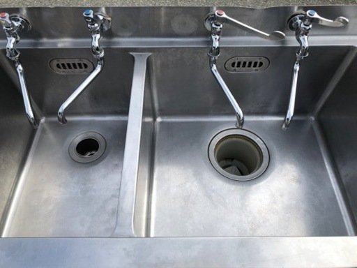 4.3万→1.9万】2層シンク 流し台 手洗い場