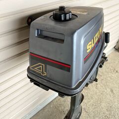 SUZUKI 小型 船外機 エンジン 4馬力 DT4 00402S 動作未確認