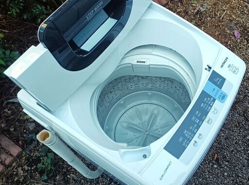 ★使用頻度少ない極美品‼お届け可！★ 日立 5.0㎏　全自動洗濯機　NW-50C 2018年製