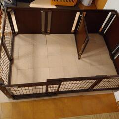 【再お値下げ】Kiinus 木製ペットサークル