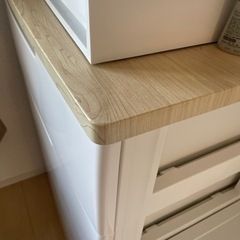 収納棚　木調