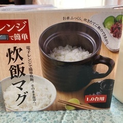 炊飯マグ(レンジで簡単！)