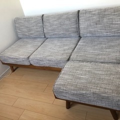 unico ALBERO アルベロ 3シーター 3人掛けソファ オットマン